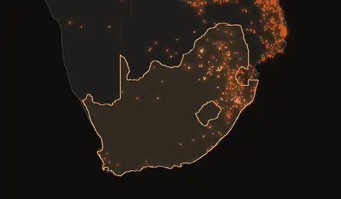 Wildfires in South Africa