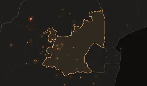 Wildfires in Mpumalanga