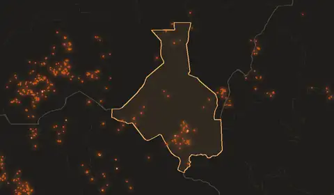 Wildfires in Upper Nile