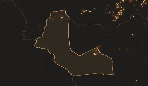 Wildfires in Western Bahr el Ghazal