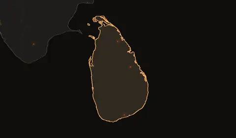 Wildfires in Sri Lanka