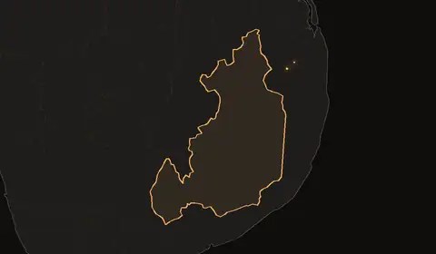 Wildfires in Monaragala