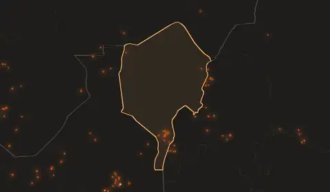 Wildfires in Blue Nile