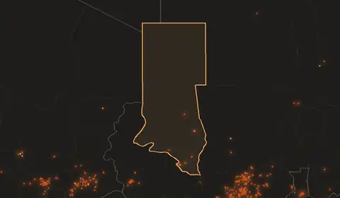 Wildfires in North Darfur