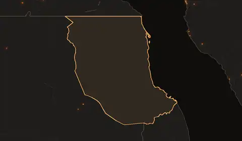 Wildfires in Red Sea