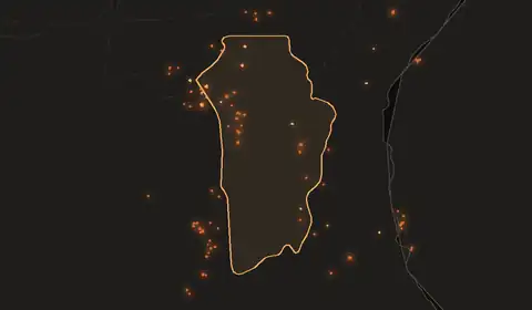 Wildfires in Brokopondo