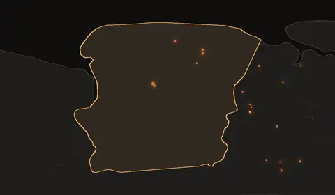 Wildfires in Saramacca