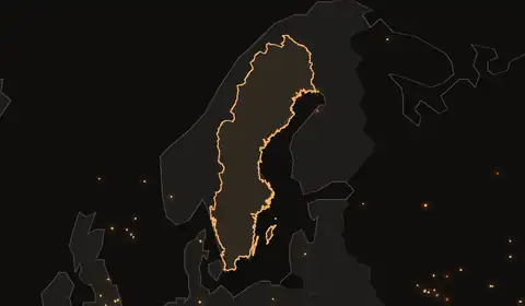 Wildfires in Sweden