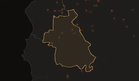 Wildfires in Idlib