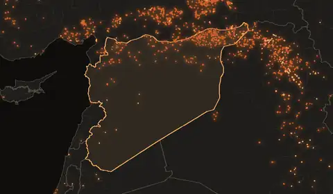 Wildfires in Syria