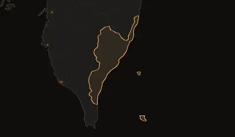 Wildfires in Taitung