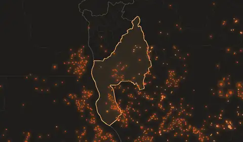 Wildfires in Kigoma