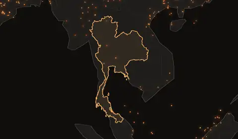 Wildfires in Thailand
