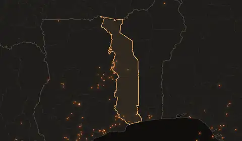 Wildfires in Togo
