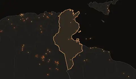 Wildfires in Tunisia