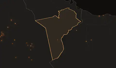 Wildfires in Tataouine