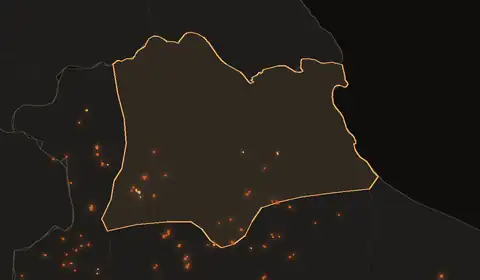 Wildfires in Kırklareli