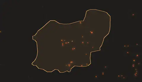 Wildfires in Uşak