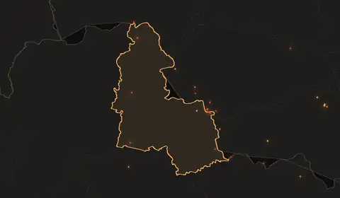 Wildfires in Sumy