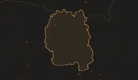 Wildfires in Zhytomyr