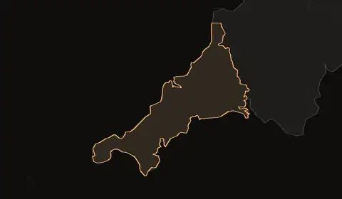 Wildfires in Cornwall