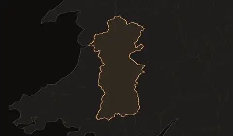 Wildfires in Powys