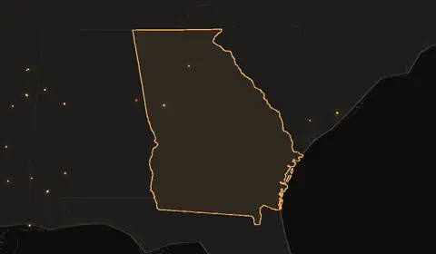 Wildfires in Georgia