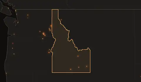 Wildfires in Idaho
