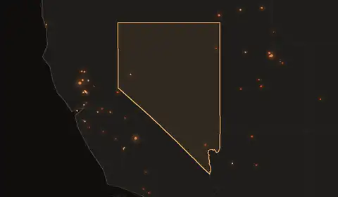 Wildfires in Nevada