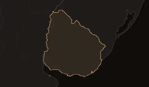 Wildfires in Uruguay