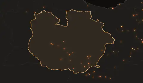 Wildfires in Guárico State