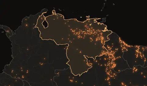 Wildfires in Venezuela