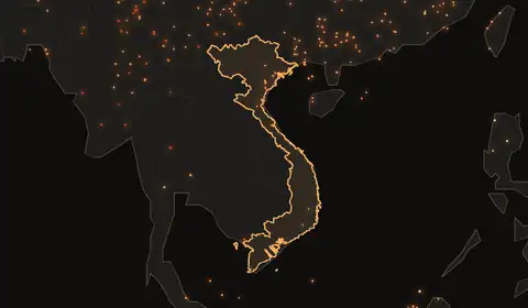 Wildfires in Vietnam