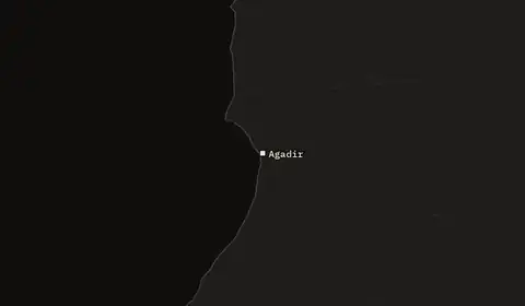 Wildfires near Agadir