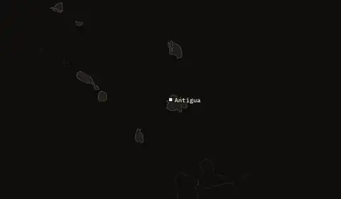 Wildfires near Antigua