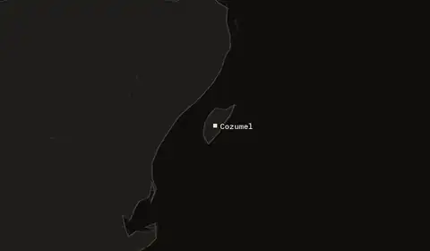 Wildfires near Cozumel
