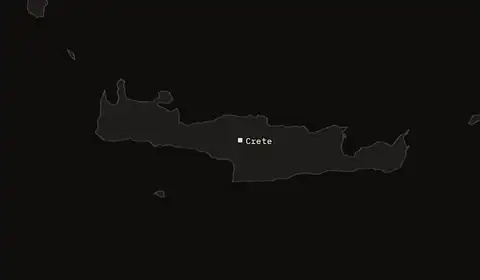 Wildfires near Crete