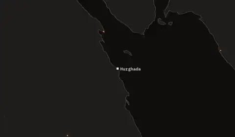 Wildfires near Hurghada