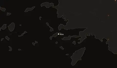 Wildfires near Kos