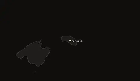 Wildfires near Menorca