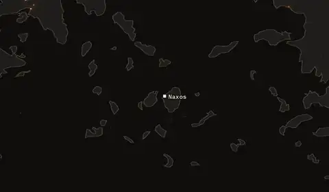 Wildfires near Naxos