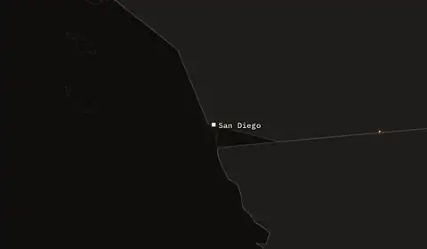 Wildfires near San Diego