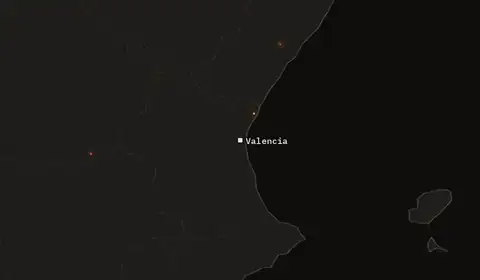 Wildfires near Valencia