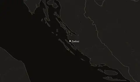 Wildfires near Zadar