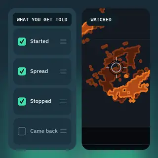 Alerts that stay quiet