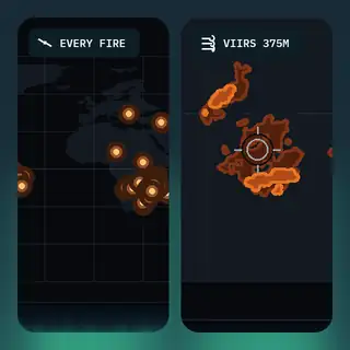Every fire on Earth